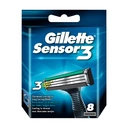 Gillette Sensor Lames de Rasoir x8 image 0