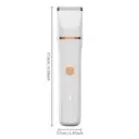 Sparoma 3-in-1 Women’s Grooming Kit – Rechargeable Shaver, Nose Hair & Body Hair Trimmer, IPX7 Waterproof, Rechargeable with Charging Dock, 3 Replacement Heads, TC-017, White image 1