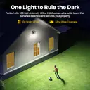 VIVREAL  Solar wall lights Charged by solar energy， Six-pack 100Led YHM02B , New Year Sale , Top gift picks image 7