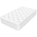 Lexzurn Matelas orthopédique à ressorts 7 zones - 90 x 200 x 25 cm image 1