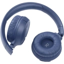 JBL Tune 510 BT, casque supra-auriculaire Bluetooth pliable, bleu, appels mains libres, autonomie 40 heures image 5