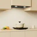 Ciarra Integrated Cooker Hood 52cm – Built-In Design, Dual Venting Option, Matte Black image 3