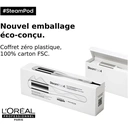 欧莱雅 Steampod 4.0 二合一蒸汽直发卷发器，快速造型，专利蒸汽技术，适用于所有发质，白色 image 9