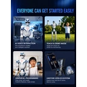 Auf Lager, Lieferung am nächsten Tag | 245 € Gutschein bei Bestellung | Unitree R1 Air Humanoider Roboter, Verkörperte Intelligenz, Monokamera, 20 Freiheitsgrade, Intelligente Interaktion mit KI-Sprachmodell, Rot-Gold image 4