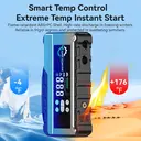 Porbi X11 Jump Starter with Air Compressor 3000A Portable Car Jump Starter, 24800mAh Battery Booster & 150PSI Tyre Inflator, PD65W Fast Charging Power Bank for Laptop, 12V Petrol & Diesel Vehicles, SUV, Van & Motorcycle image 5