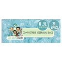 Eco Green Living Resealable Food Bags 0.5L (25 Bags) 25g image 0