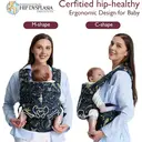 Momcozy Starry Sky Ergonomic Baby Carrier, 7-44 lbs, 1 Unit image 6