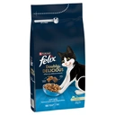 Felix Doubly Delicious Salmon & Veg Dry Cat Food 2kg image 0