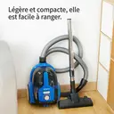ochama Aspirateur balais filaire multifonction, 800 W, 1,1 L - Noir et bleu image 7
