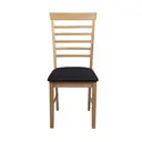 Dining Chairs Hanover Oak/Black 2pcs image 4