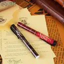 2pcs Harry Potter Gryffindor House Pen Set Officially Licensed Hogwarts Themed Ballpoint Pens Collectible Stationery Gift image 4