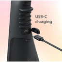 Ordo Hydro Water Flosser, Cordless Waterproof Oral Irrigator, 3 Pressure Settings, Portable, Rechargeable Electric Sonic Flosser, Charcoal Grey image 6