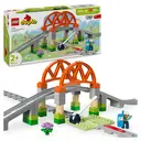 LEGO DUPLO Town 10426 Set d'extension : Les rails et le pont du train image 0