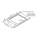 Haier HAVG6BF4TBPB Series 4 60cm Gas on Glass Hob with Preci Flame - Black image 7