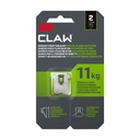 3M™Crochet pour tableaux spécial plaque de plâtre 3M™ CLAW 11 kg, 2 crochets Métal image 0