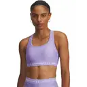 Under Armour Crossback Mid Women's Sports Bra Salt Purple XS image 2