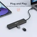 Mokin Hub USB C vers 4 x USB  3.1 - Noir image 1