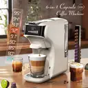 HiBREW H1B 6-in-1 Pods Coffee Maker, 600ml Water Tank, 19 Bar Pressure Extraction, Cold/Hot Mode, LED Indicator, for Kcup/Nes/DG/Espresso Powder image 2