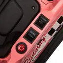 HOMCOM Kids Bumper Car 360° Rotation Spin Waltzer Car 6V Electric Ride On Car with 2 Speeds, Music, Lights for 18-48 Months P image 1