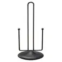 Support de Rouleau d’Essuie-Tout de Cuisine Noir JU7CER - Sur Comptoir avec Tige de Fixation, Design Moderne et Minimaliste, Idéal pour la Maison image 0