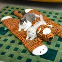 ZEZE Tiger Downhill Multi-Functional Pet Mat XL, Non-Slip Scratch Resistant, Cat Dog Bed & Play Mat image 0