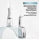 Rushi R-A31 elektrische monddouche, 350 ml waterreservoir, 1500 mAh batterij, wit image 1