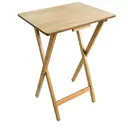Vida Designs Side Table Folding Oak image 1