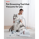 homerunPET Grooming Kit Vacuum  - total 6 brush included of hair clipper HC15 image 1