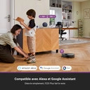 Eureka E20 Plus Robot aspirateur 8000 Pa avec station d'autovidage, fonction anti-emmêlement et autonomie de 180 minutes - Noir image 9