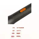 RAF 2合1卷发梳 60W快速PTC加热 陶瓷涂层直板夹 女士日常家用美发造型 image 6