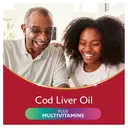 Seven Seas Omega-3 Fish Oil + Cod Liver Oil Capsules - 90 Capsules image 2