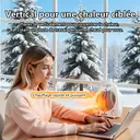 Totopia FH-388Q Radiateur d'appoint chauffant soufflant - 2000 W  image 6