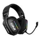 ONIKUMA GT808, casque sans fil à triple mode avec éclairage RVB, idéal pour les joueurs sur PC/ordinateur portable/jeux FPS, casque de jeu sans fil 2,4 GHz avec microphone, casque de jeu sans fil à 5,3 canaux, audio stéréo, casque de jeu et musique rechargeable, casque circum-aural, idée cadeau image 4
