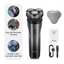 ENCHEN Blackstone Max 100% Waterproof Electric Shaver 3D-Direction Flex Heads With POP-UP Precision Trimmer, 1pc image 0