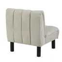 Accent Chair Lily Panelling Oatmeal image 4