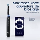 Oral-B iO 5 Lot De 2, Brosses À Dents Électriques Noire et Blanche, 2 Brossettes image 3