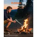 [40 € Rabatt mit Code: RT4] WOLFBOX MF200 Elektrischer Luftstößer, 320 g Luftdruck, wiederaufladbarer bürstenloser 3-Gang-Motor für Auto/PC/Zuhause/Outdoor image 5