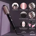 Nicebay Sèche-cheveux à brosse sans balais 110 000 tr/min, 5 fonctions multi-styler pour séchage rapide, bouclage, volume et lissage, brosse soufflante à haute vitesse pour tous les types de cheveux image 5