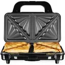 Tower T27013RG Deep Fill Sandwich Maker with Extra Deep and Easy to Clean Non-Stick Plates, Automatic Temperature Control, 900W, Rose Gold image 2