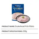 DingDingFresh SNAKEHEAD FISH FILLETS 250g image 3