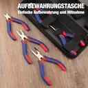 WORKPRO W001305 Mini Precision Pliers Set, Jewellery Pliers, 5 Pieces image 4