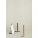 Hübsch Kiosk Porte-rouleau de cuisine - Bleu/Rouge Pâle image 1