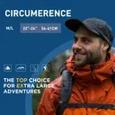 TOP-EX Casquette imperméable et résistante à toutes les conditions Urban Storm, taille M/L - Gris image 5