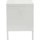 Interiors by Premier Sideboard Cabinet Academy Metal White image 2