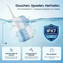 [Summer Deals - Gratis Volgende Dag Levering] BAIR CARE V6 Draagbare Pocket Waterflosser met Innovatieve Magnetische Tank, Druksproeimodus, 30 Dagen Batterijduur, USB Oplaadbaar, IPX7 Waterdicht, Ideaal voor Reizen, Thuis & Dagelijkse Mondverzorging image 5