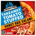 Chicago Town Takeaway Stuffed Crust Sweet Honey BBQ Salami Pizza 635g image 1