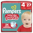 Pampers Baby-Dry Pants, Taille 4, 27 couches-culottes image 0