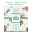 Momcozy 7-in-1 Portable Bottle Cleaning Brush Set - Momcozy 7-in-1 Portable Bottle Cleaning Brush Set LS001 (Green, 1 Set, for Europe Market) image 5