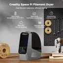 Creality Space PI Filament-Trockner | 3D-Drucker Filament-Trockenbox mit 360° 110W PTC-Heißluftheizung, verbesserte Filament-Entwässerungs-Aufbewahrungsbox, kompatibel mit Nylon, ABS, PETG, PLA, TPU 1,75mm & 2,85mm Filament image 2