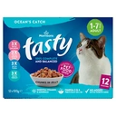 Morrisons Tasty Ocean's Catch Chunks in Jelly Adult 1-7 Years 12 x 100g image 0